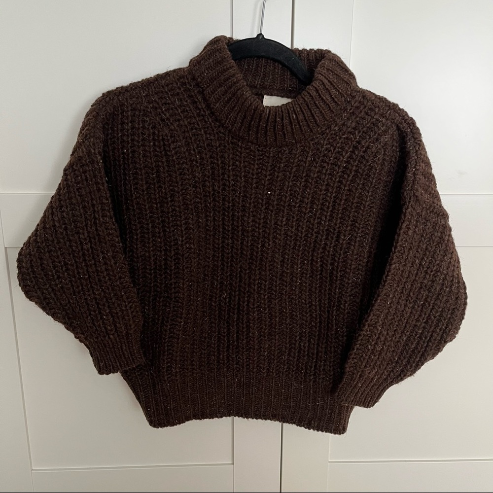 Babaa No 19 Mini Jumper - Earth - Wool